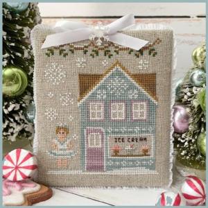 snow queen's ice cream parlor, série nutcracker village