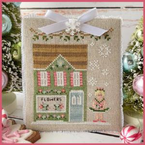dew drop's flower shop, série nutcracker village