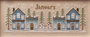 january mini village