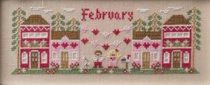 february mini village